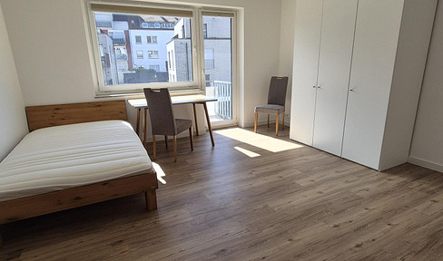 One-bedroom apartment near Aasee lake and the Aasee cafeteria.