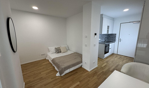Möblierte 1-Zimmer Wohnung mit Balkon in Toplage zentral in München