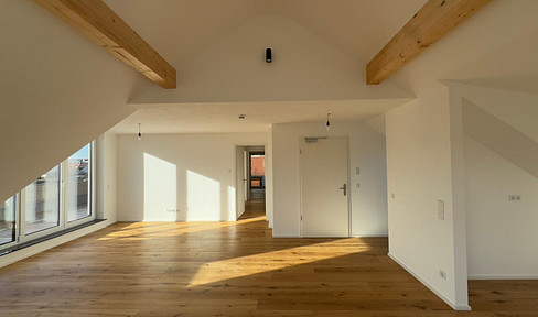 Sofort beziehbar: Neubau 3-Zimmer Penthouse-Wohnung am Wasserturm 16 in Geisenfeld