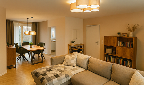 Ready-to-occupy 4-room ground floor apartment with large garden in top location - incl. renovation according to buyer's wishes