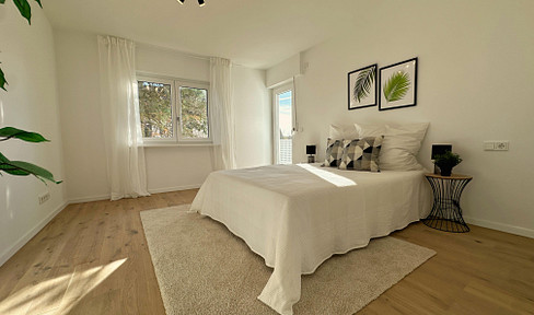 Heat pump - Modern 4.5 room apartment with sunny balcony - commission-free from the owner