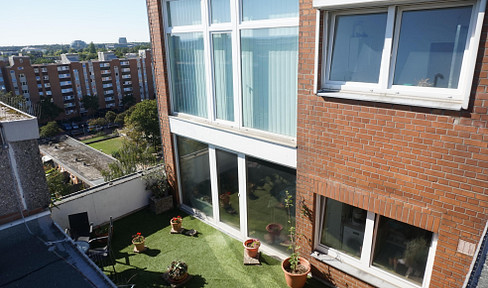 Duplex penthouse with huge roof terrace