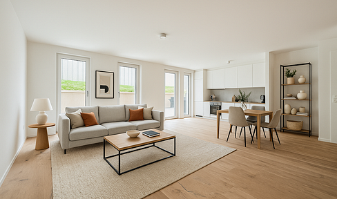 Exclusive maisonette rental apartment on the first floor for families!