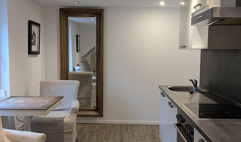 Fully furnished 1-room apartment in Frankfurt-Nied - well connected, available immediately