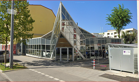 Attraktive Gewerbefläche in markantem Pavillon – Landsberger Straße 452/454, München