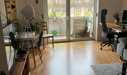 Zentrums-, Bahnhofs- und Waldnah! 2-Zimmer-Wohnung KA-Südstadt