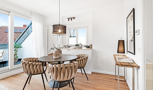 Newly renovated 4-room apartment with south-facing loggia in a central and quiet location in Havixbeck!