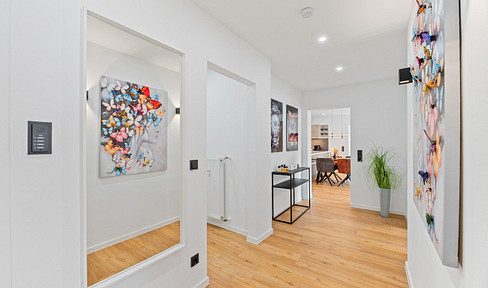 Neu sanierte 4 Zimmer Wohnung mit TG-Stellplatz in Bestlage von Hemsbach - Provisionsfrei