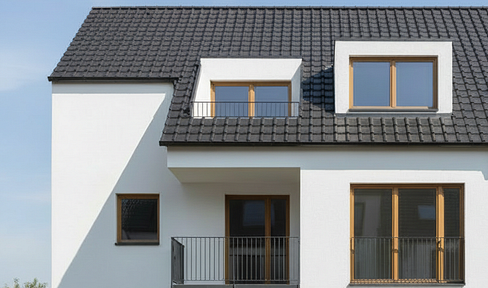 Neubau - Exklusive EG/OG/DG-Wohnung mit großem Garten/Terrasse – Wärmepumpe & PV – ruhige Lage