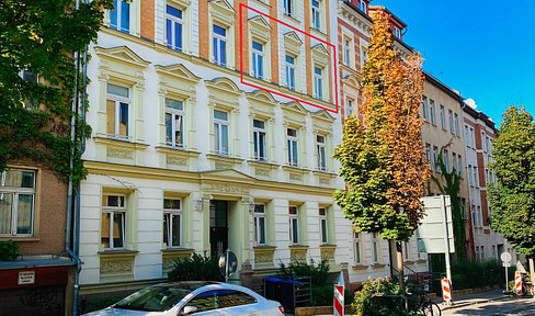 4.6% yield in Andreasvorstadt - modernized - EBK and parking space included - potential