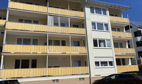 Starnberg center, 2-room balcony, 62 m², raised first floor, charming city apartment