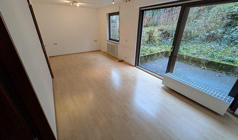 Quiet 1-room apartment with a view of the countryside