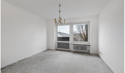 Komplett möblierte und sanierte 1-Zimmer Wohnung im 4. OG mit Aufzug in München-Moosach