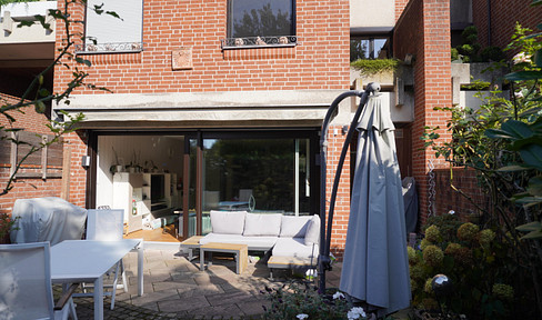Exklusive Maisonette-Wohnung mit Garten & Blick auf das Leinewehr