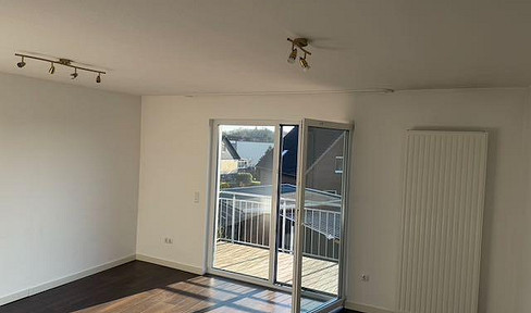 3-room apartment on the 1st floor with a private attic space and significant potential for renovation and expansion.