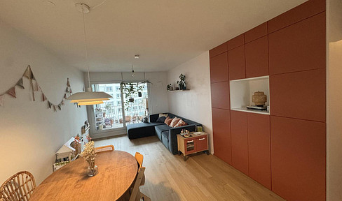 Free of commission - 3 rooms 2 loggias near Schlosspark