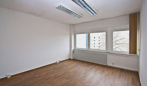 helle BÜROFLÄCHE mit Vinyl-Designboden