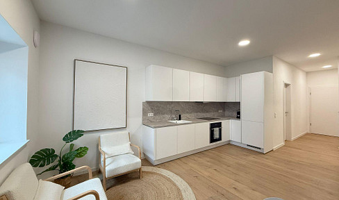 Bright 3-room apartment with fitted kitchen in a central location in Heilbronn