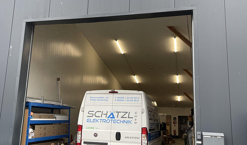 Kalthalle mit Büro in Ruderting zur Miete