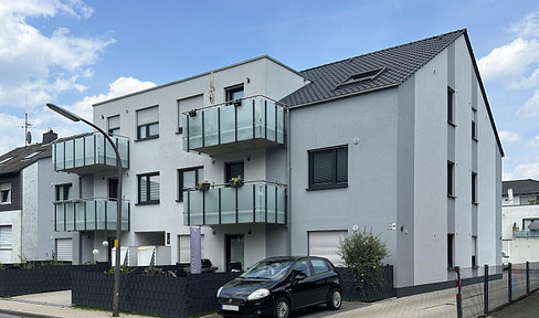 Bright, newly built apartment with a large balcony in Recklinghausen.