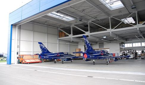 Exclusive hangar | workshops | apron | office space | helicopter storage | direct access to the airfield