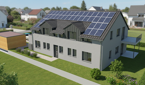 KfW-40-QNG-NH new build with tax leverage in Göttingen - 4 apartments in a quiet location (2nd row)