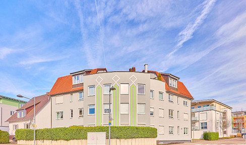 Moderne 3-Zimmer-Wohnung mit Terrasse, barrierearm & zentral gelegen in Bretten.