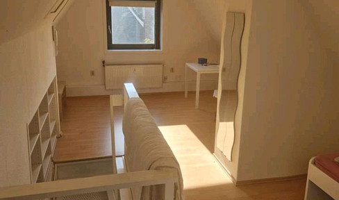 Vollständig renovierte 1-Zimmer-DG-Singlewohnung mit EBK in Ahrensburg