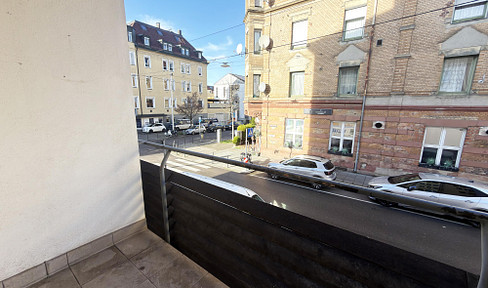 Helle 1-Zimmer-Wohnung mit Balkon & Einbauküche | Renoviert & Gepflegt | Zentral in Cannstatt