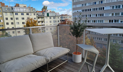 Provisionsfreie moderne, ruhige 2,5-Zimmer Wohnung nähe Hohe Warte mit Terrasse und Garagenplatz.
