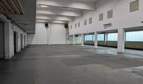 Heated hall with ramp in Passau-Heining
