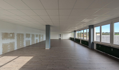 Spacious office in the Passau-Heining industrial estate