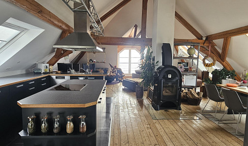 Penthouse / Loft - Wohnung in Geislingen-Binsdorf zu vermieten ab Februar 2026, voll möbliert!