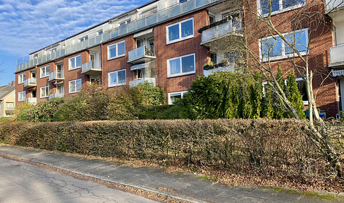 Sonnige 73 m² Wohnung mit Balkon in ruhiger Sackgasse von Hamburg-Wandsbek – provisionsfrei!