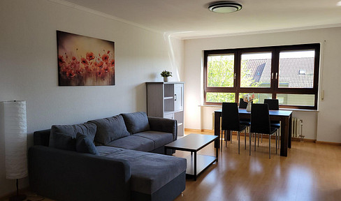 Furnished 3.5 room apartment with underground parking space