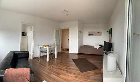 Fully furnished apartment with a beautiful view in Essen-Süd