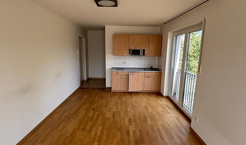 Helle 1-Zimmer-Wohnung mit Balkon nahe Innenstadt und Universität