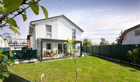 Einfamillienhaus in Jedlersdorf mit Blick Richtung Denglerpark