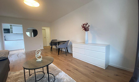 First-time occupancy after renovation: High-quality furnished 1-room apartment