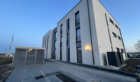 First occupancy! 2-room apartment with balcony & KfW40 QNG in Wiedenbrück - living on a new level