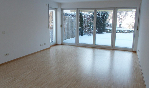 Munich-Trudering: Bright 3-room ground floor apartment with terrace and garden