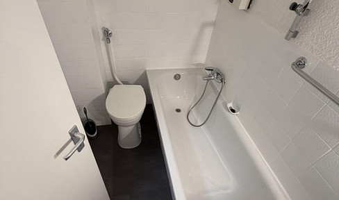 NEWLY RENOVATED: 1.5-room apartment with large balcony