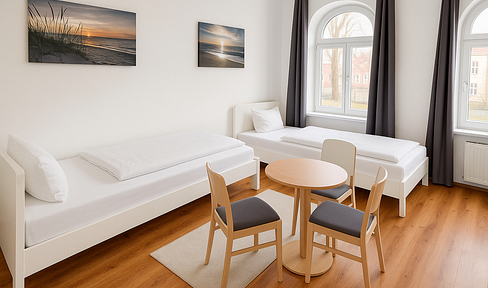 Beautiful furnished apartment3n in Halle (Saale)- central location not far from the train station!