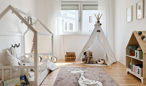 Erstbezug! Familienfreundliche 4-Zimmer-Wohnung im Grünen!