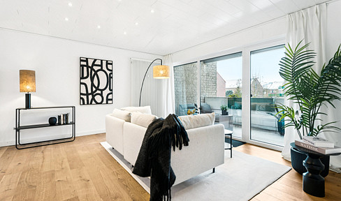 Your new home near Lake Aasee: Freshly modernized apartment with XL loggia