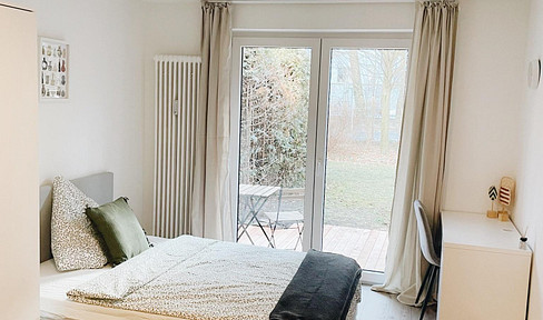 Saniertes 1 Zimmer Apartment mit Terasse/Garten