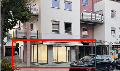 Helle Ladenfläche im Herzen von Trossingen