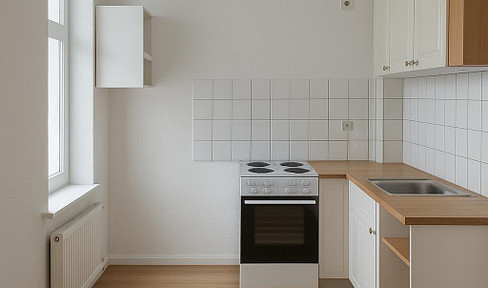 Attractive 1-room apartment in the center of Merseburg