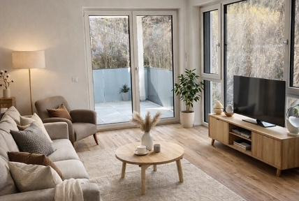 Modern 4-room new-build apartment