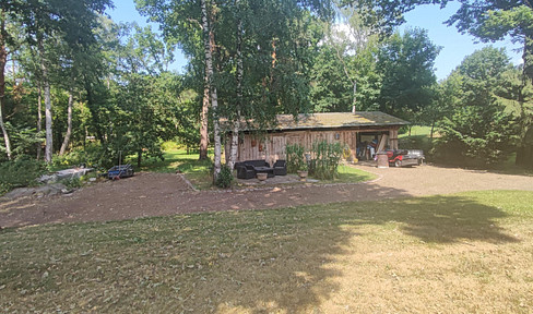 Großzügiges 1-2 FamilienHaus mit ca. 84 m2 Ausbaureserve im DG auf 3000 m2 Grund, mit Nebengebäude